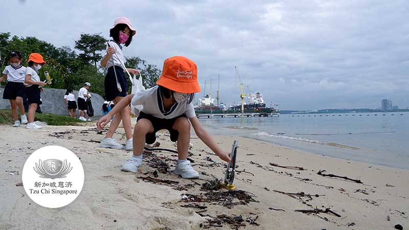 Picking up litter on Children's Day?