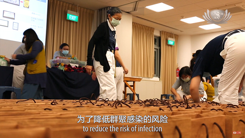 Tzu Chi offers moral support to frontliners amidst the coronavirus outbreak.